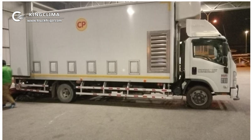 K-980 Truck Refrigeration Units for Transporting Chicken Seedlings